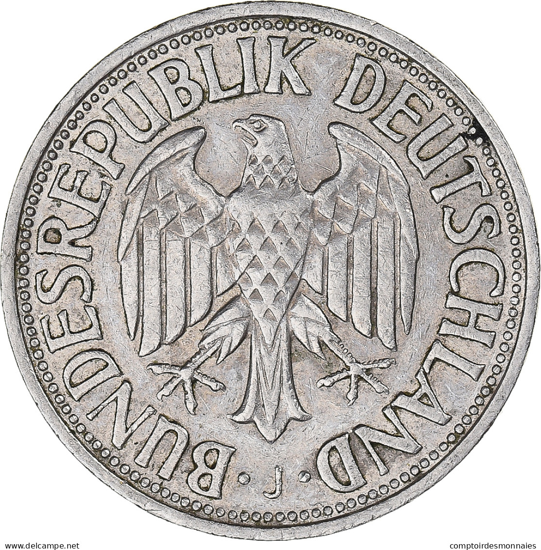 Monnaie, Allemagne, Mark, 1958 - 1 Mark