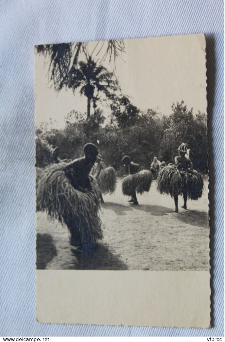 Carte Photo, Danseurs Africains, Afrique - Non Classés