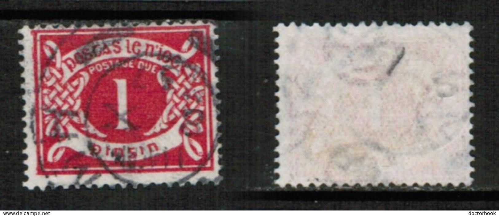 IRELAND   Scott # J 2 USED (CONDITION AS PER SCAN) (Stamp Scan # 939-6) - Impuestos