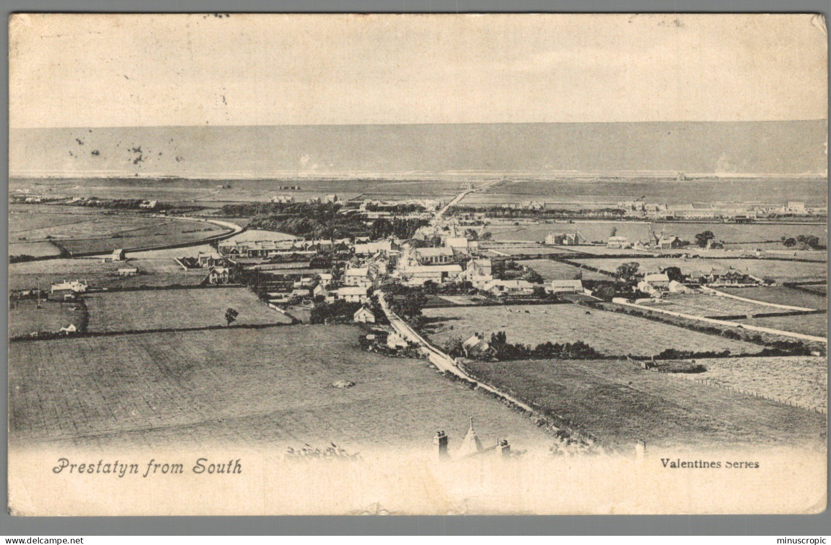 CPA - Royaume Uni - Prestatyn From South - Denbighshire