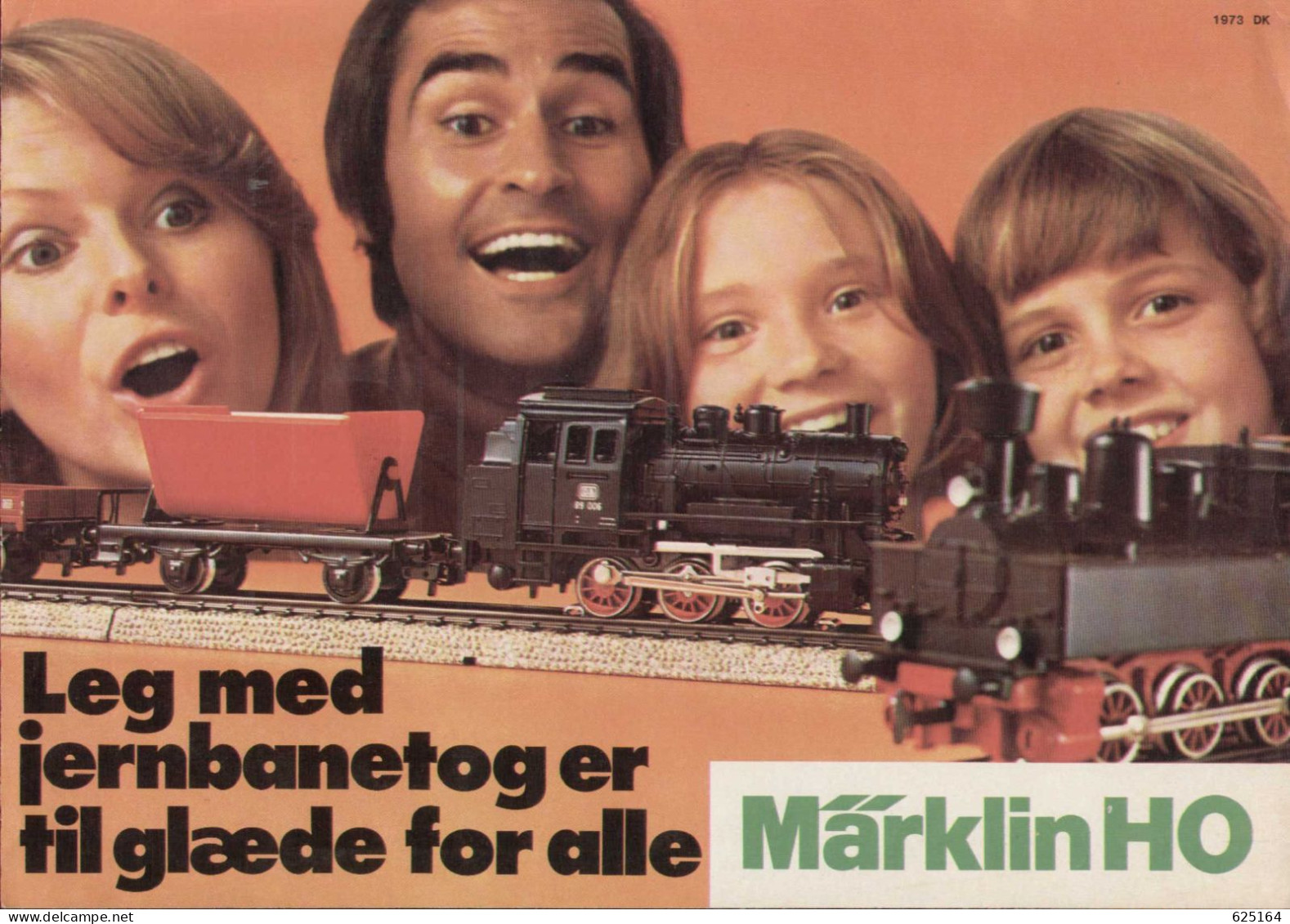 Catalogue Märklin 1973 HO Leg Med Jernbanentog Er Till Glæde For Alle - En Danois - Non Classés