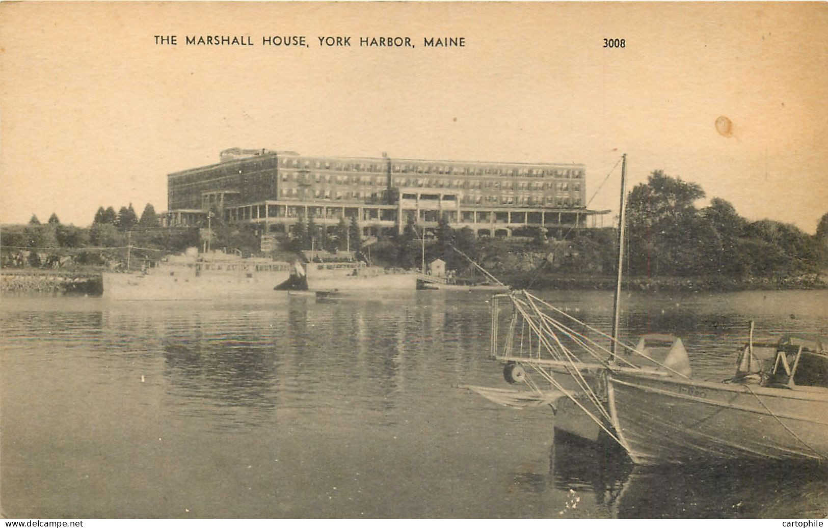 USA - Maine - York Harbor - The Marshall House Circa 1910 - Otros & Sin Clasificación