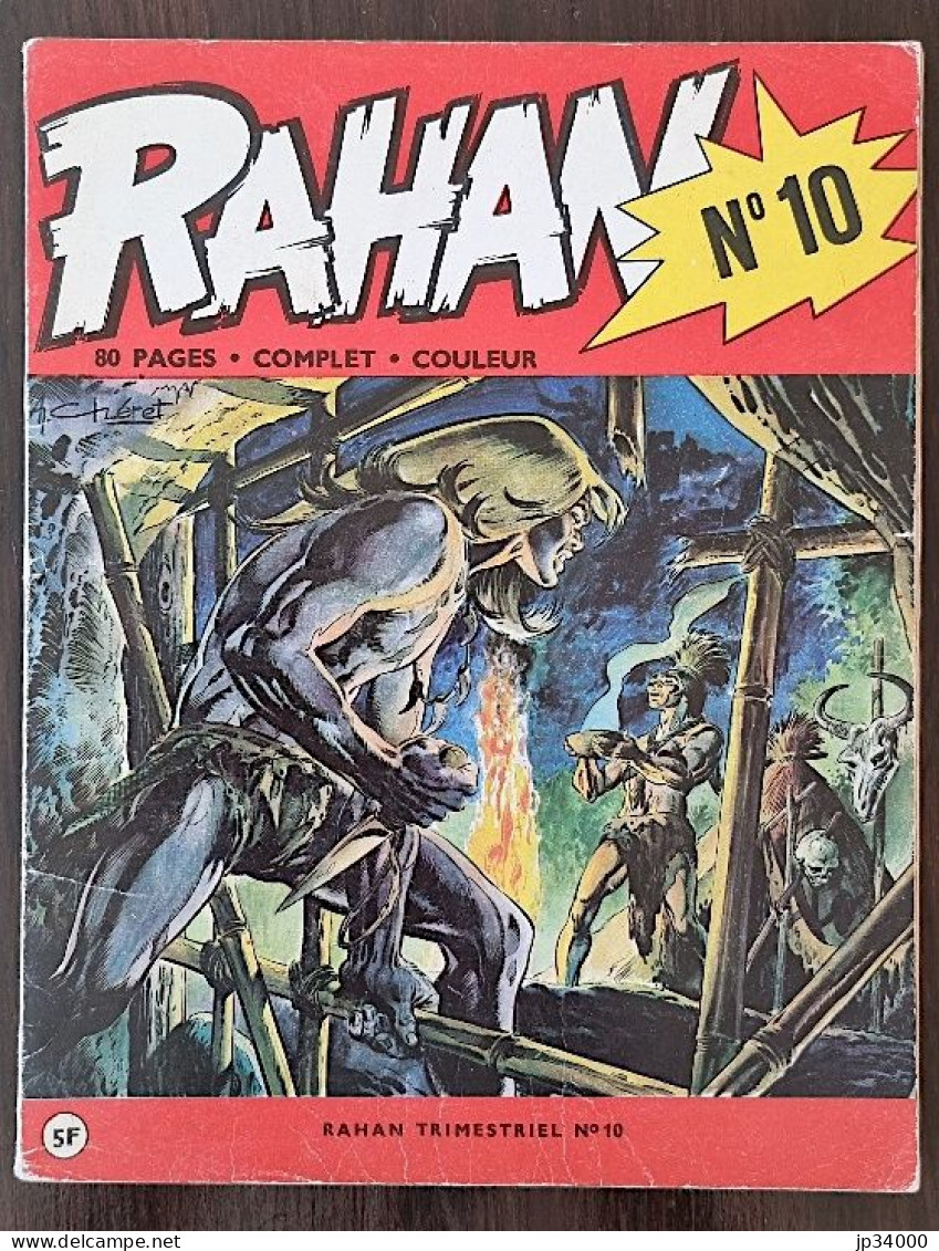 CHERET: RAHAN N°10. La Guerre Des Clans. EO 1974 (Vaillant) 1ère Série - Rahan