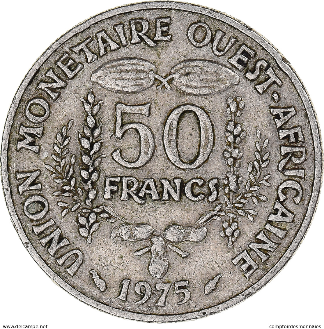 Monnaie, Communauté économique Des États De L'Afrique De L'Ouest, 50 Francs - Côte-d'Ivoire