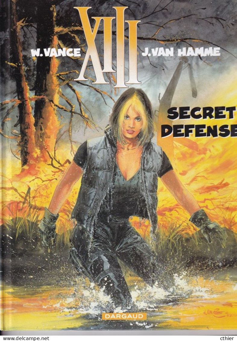 XIII - SECRET DEFENSE - édition Originale 2000 - N° 14 - XIII