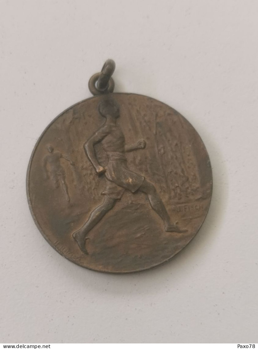 Belgique Médaille, Athlétisme RDCB Jenoit Gravez 1925-26 - Sonstige & Ohne Zuordnung