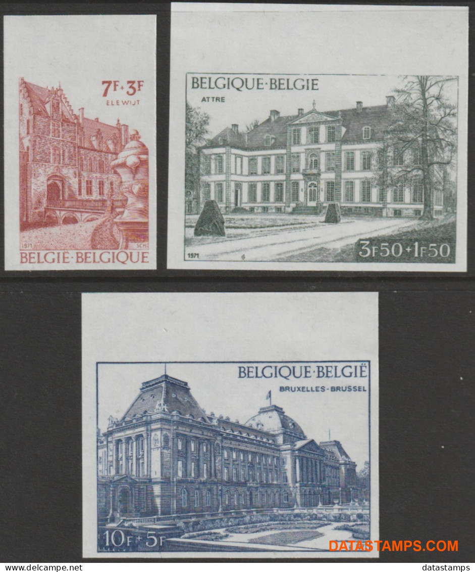 België 1971 - Mi:1658/1660, Yv:1605/1607, OBP:1605/1607, Stamp - □ - Propaganda  - 1961-1980