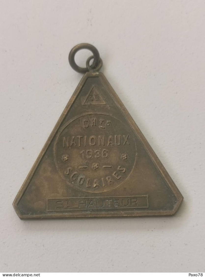 Belgique Médaille, Athlétisme Challenge Nationaux 1936 - Sonstige & Ohne Zuordnung