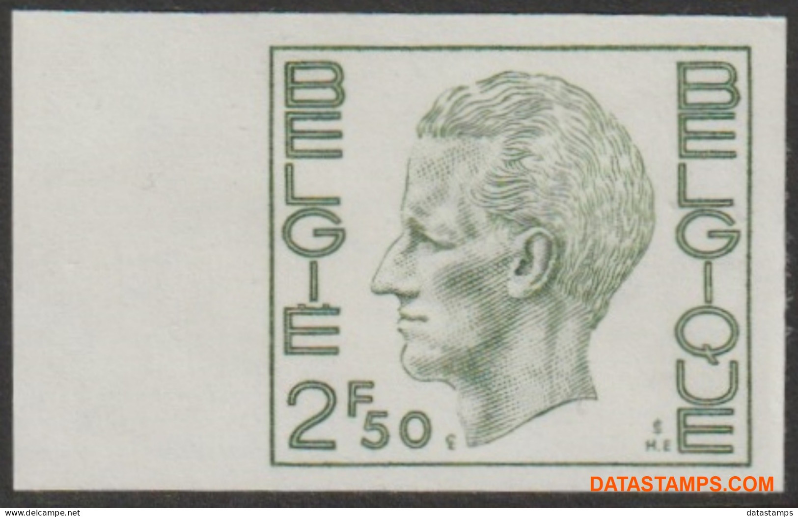 België 1974 - Mi:1769, Yv:1717, OBP:1716, Stamp - □ - Koning Boudewijn  - 1961-1980