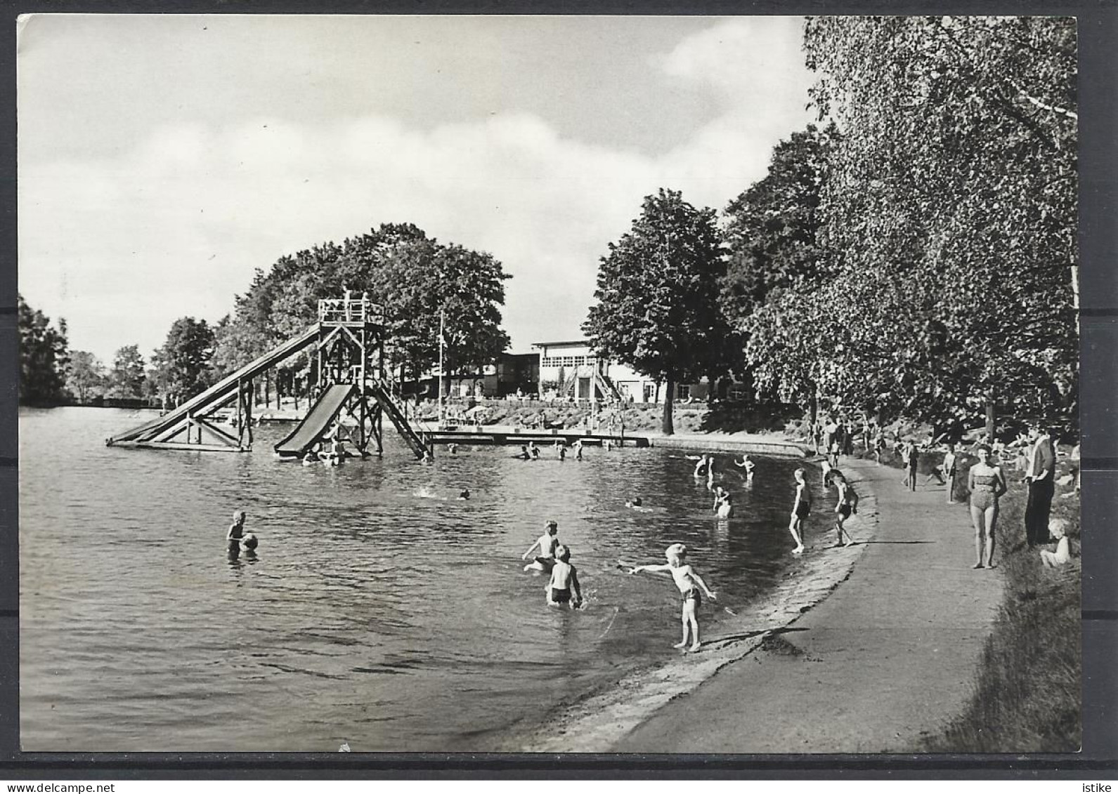 Germany  D.R. Neustadt, Slides At Stadtbad, - Neustadt