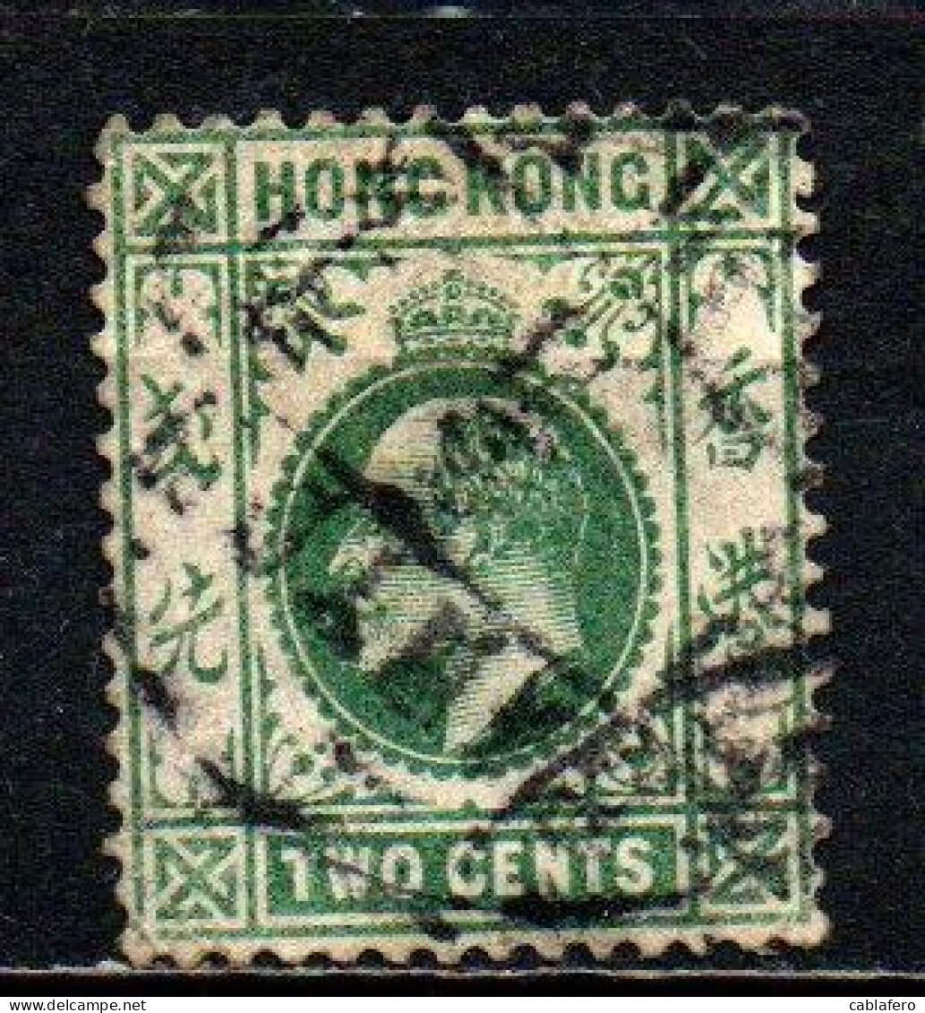 HONG KONG - 1904 - EFFIGIE DEL RE EDOARDO VII - USATO - Used Stamps