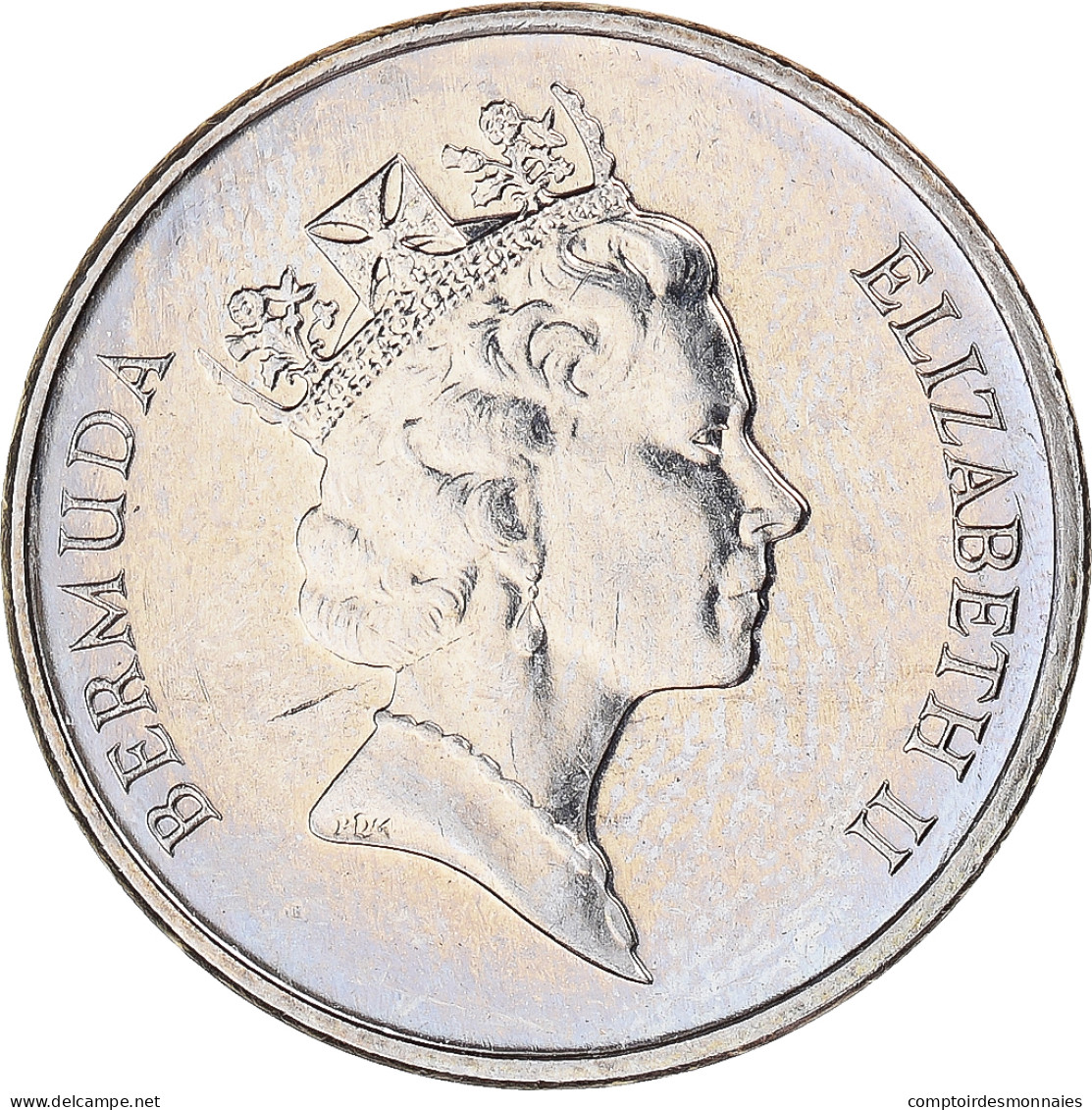 Monnaie, Bermudes, 5 Cents, 1997 - Bermudes