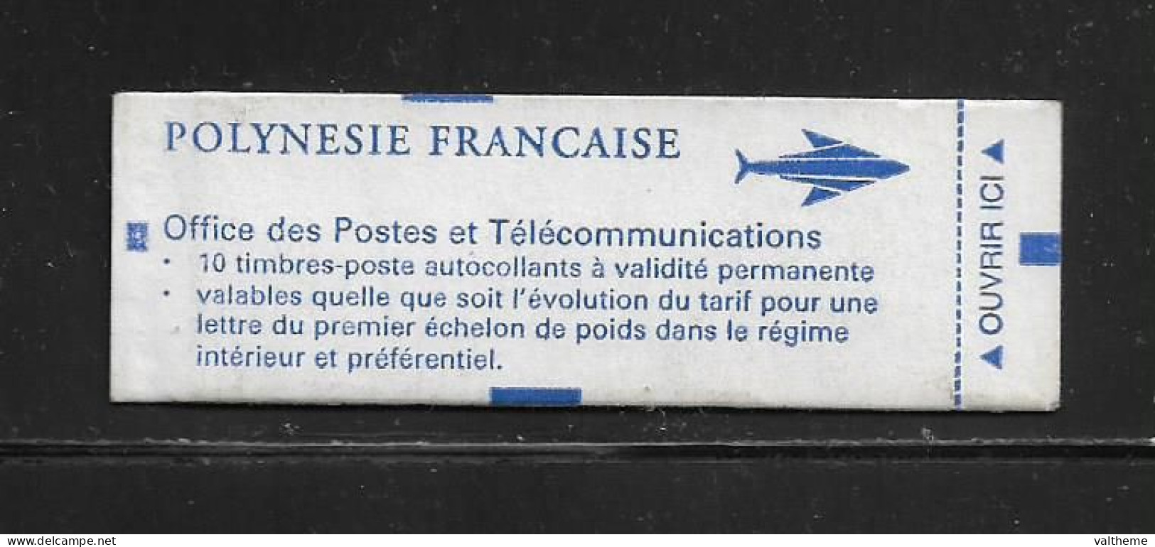 POLYNESIE FRANCAISE  ( OCPOL  -1073 )  1996   N° YVERT ET TELLIER  N° C507(I)    N** - Booklets