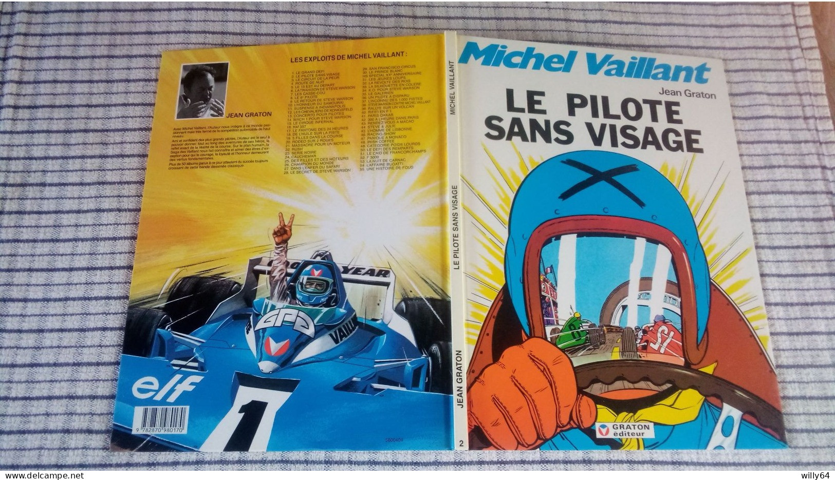 MICHEL VAILLANT  T2  Le Pilote Sans Visage  1992  GRATON    Comme Neuve - Michel Vaillant