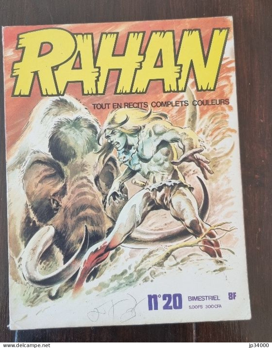 CHERET: Rahan N°20. Les Esprits De La Nuit. EO 1976 (Vaillant) 1° Série. (B) - Rahan