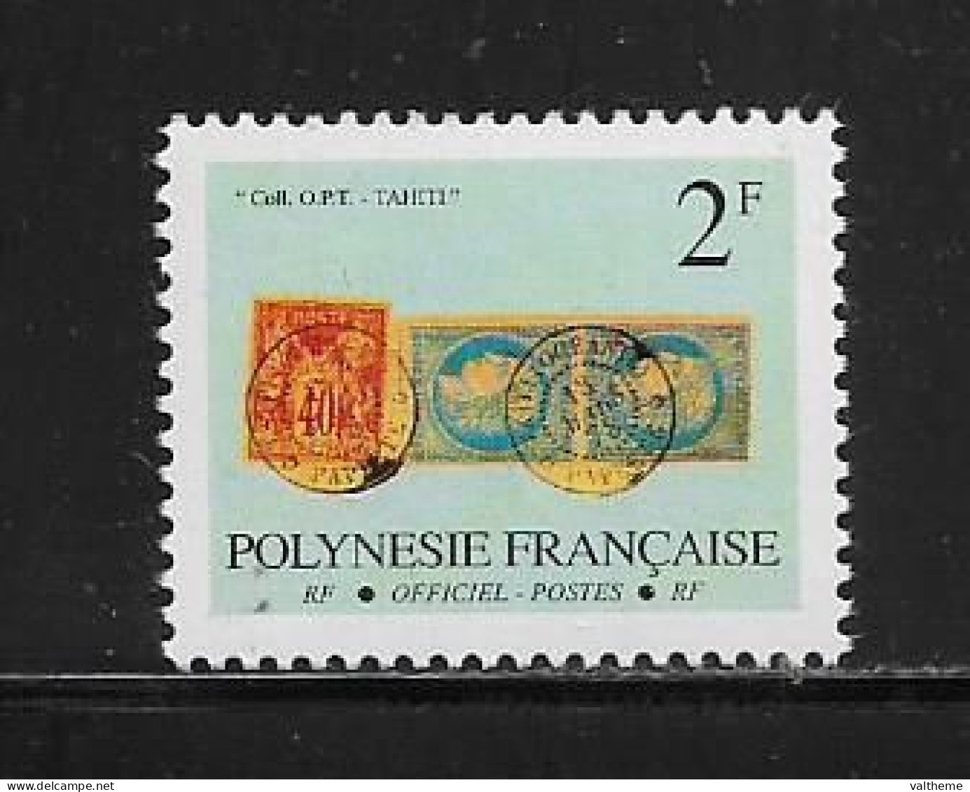 POLYNESIE FRANCAISE  ( OCPOL  -1100 )   1993   N° YVERT ET TELLIER  N° 17a    N** - Officials