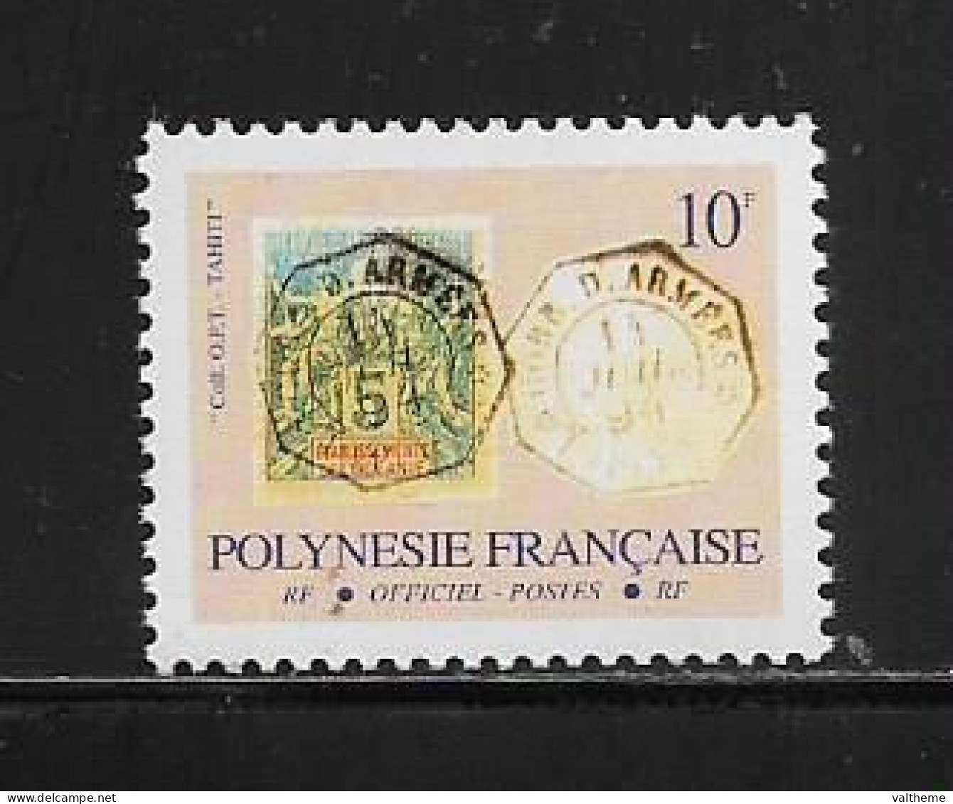 POLYNESIE FRANCAISE  ( OCPOL  -1102 )   1993   N° YVERT ET TELLIER  N° 20a    N** - Dienstzegels