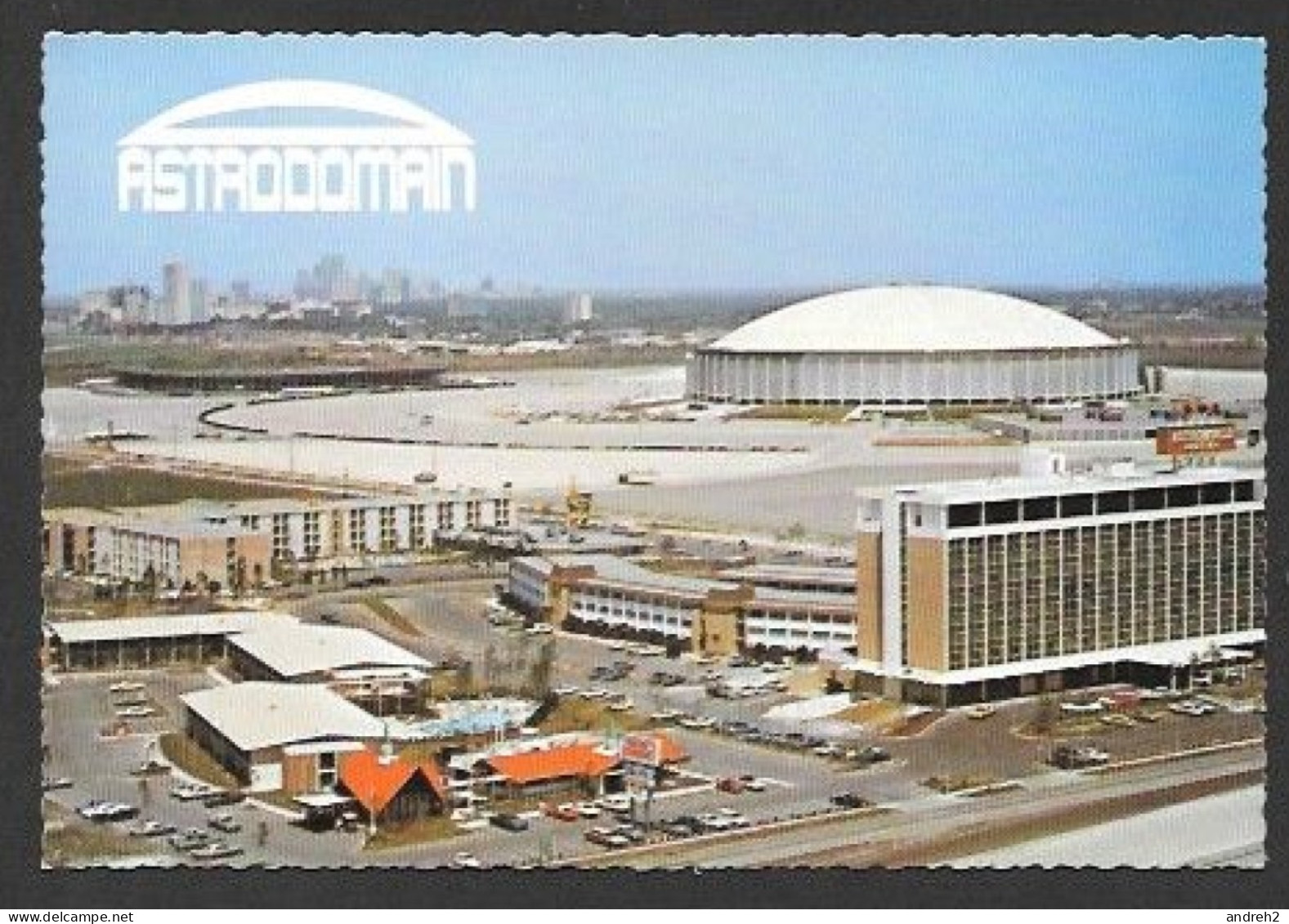 Houston  Texas - Astrodomain Complex - Showing The World Famous Astrodome The Eighth Wonder Of The World - Houston