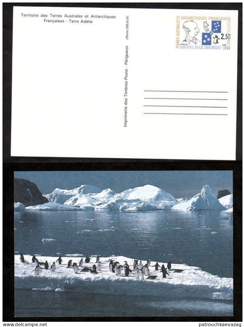 TAAF - 1991 Et 2008 - Entiers Postaux Marion Dufresne & Amiral Douguet - Postal Stationery