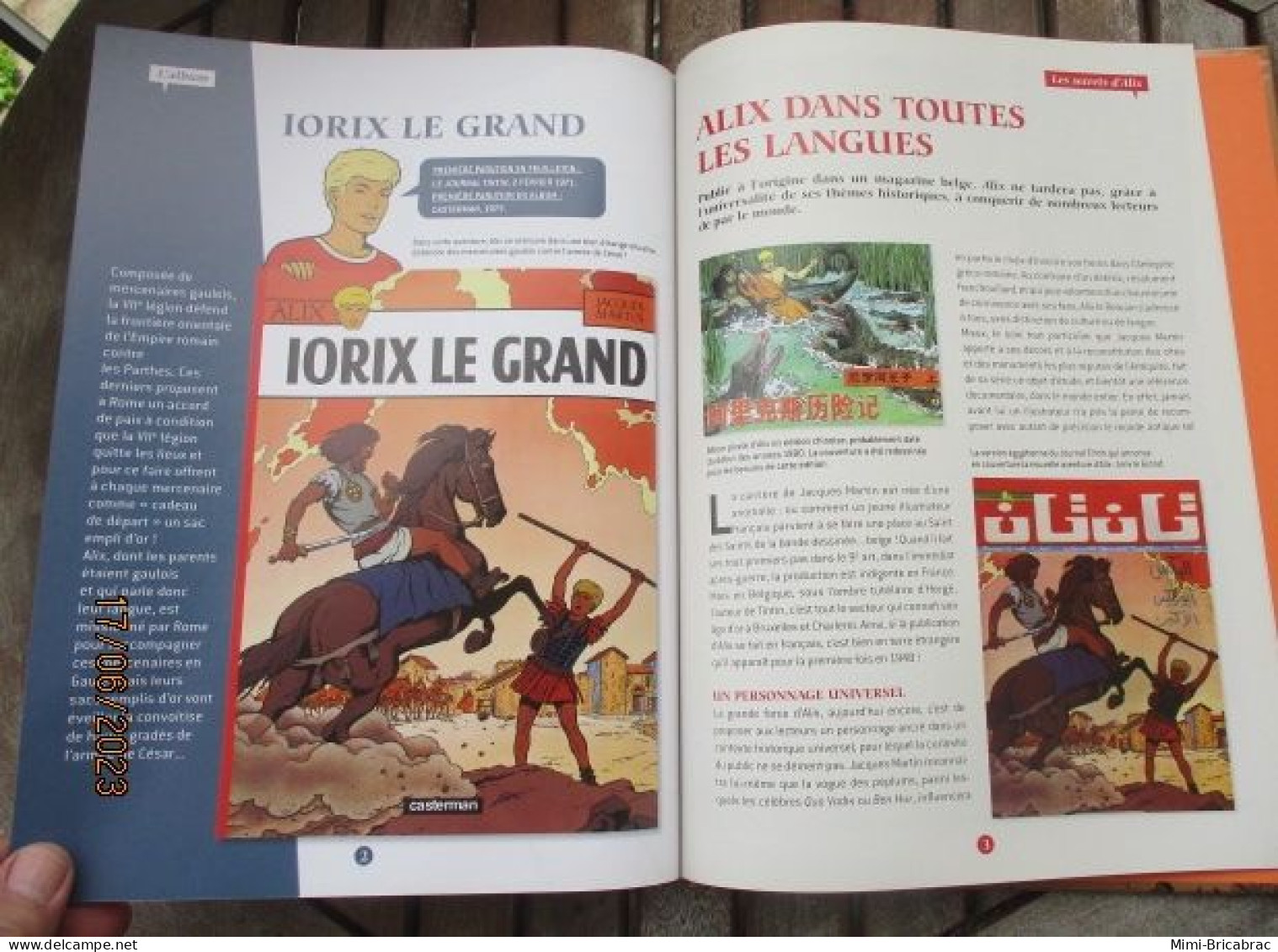 SF0714 / BD ALIX / IORIX LE GRAND en excellent état , édition de 2012 , valait 7,99€, avec suppl LE MONDE D'ALIX