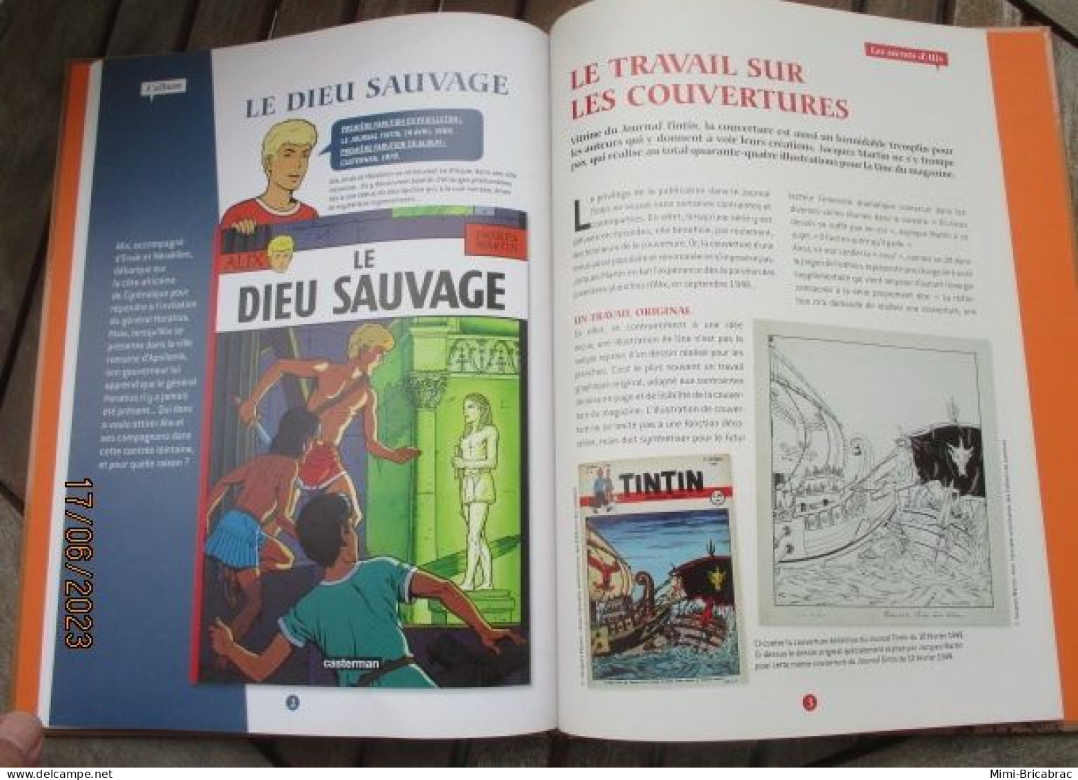 SF0714 / BD ALIX / LE DIEU SAUVAGE en excellent état , édition de 2012 , valait 7,99€, avec suppl LE MONDE D'ALIX