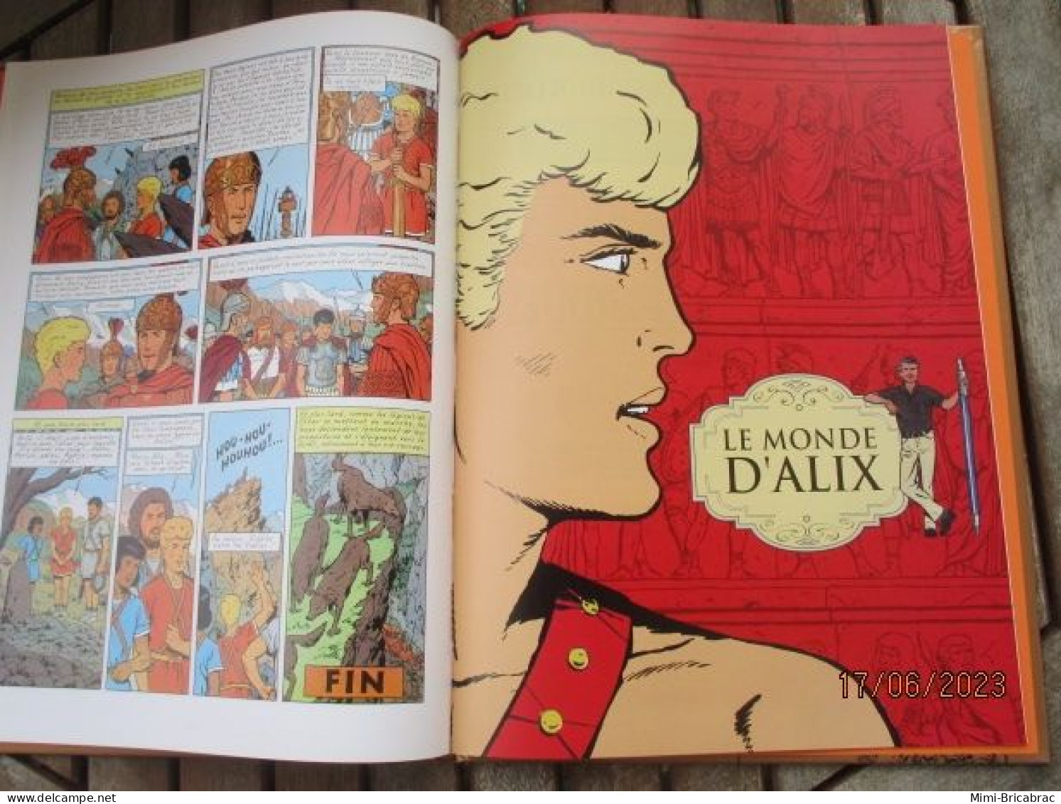 SF002 / BD ALIX / LES LEGIONS PERDUES en excellent état , édition de 2012 , valait 7,99€, avec suppl LE MONDE D'ALIX