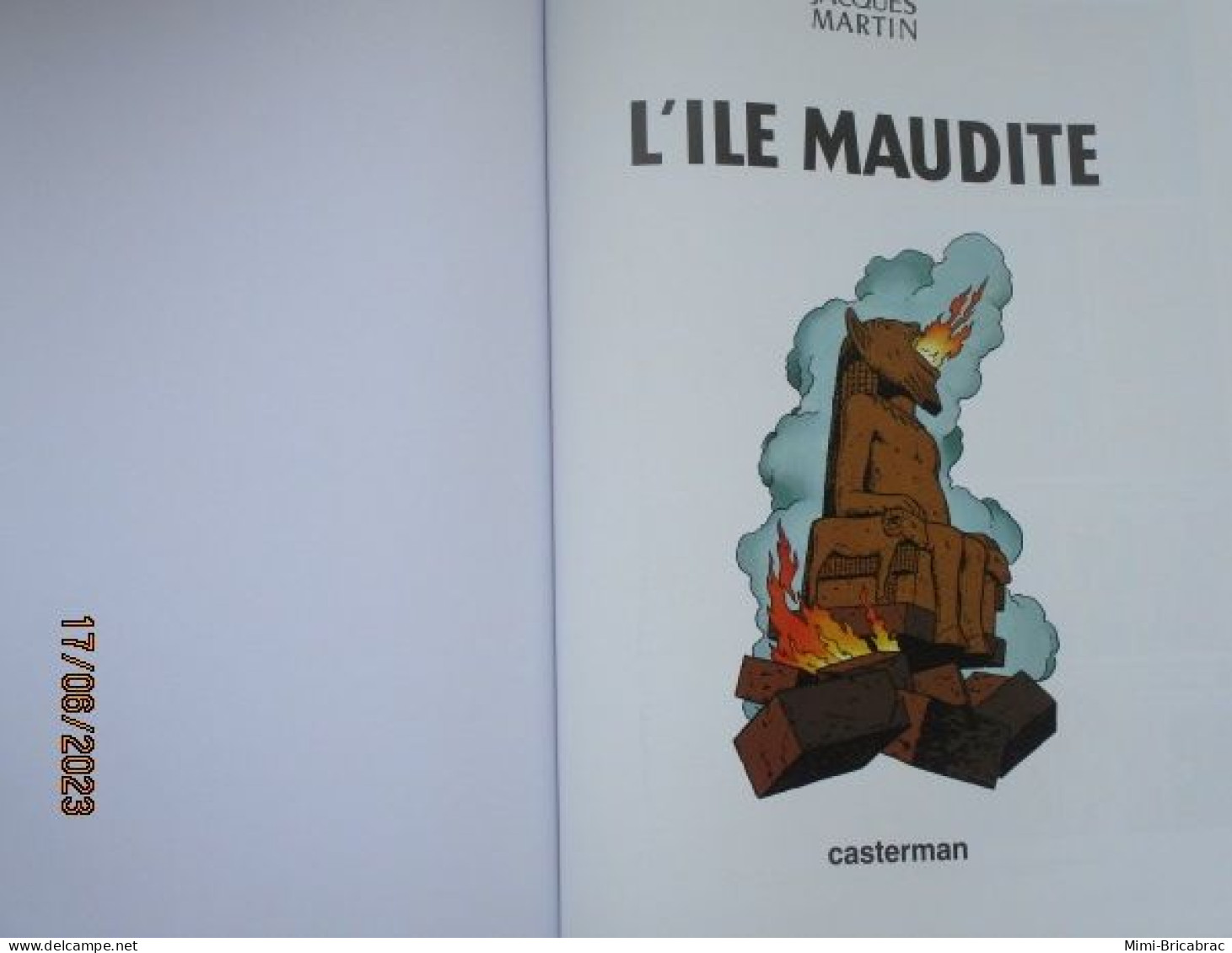 SF002 / BD ALIX / L'ILE MAUDITE En Excellent état , édition De 2012 , Valait 7,99€, Avec Suppl LE MONDE D'ALIX - Alix