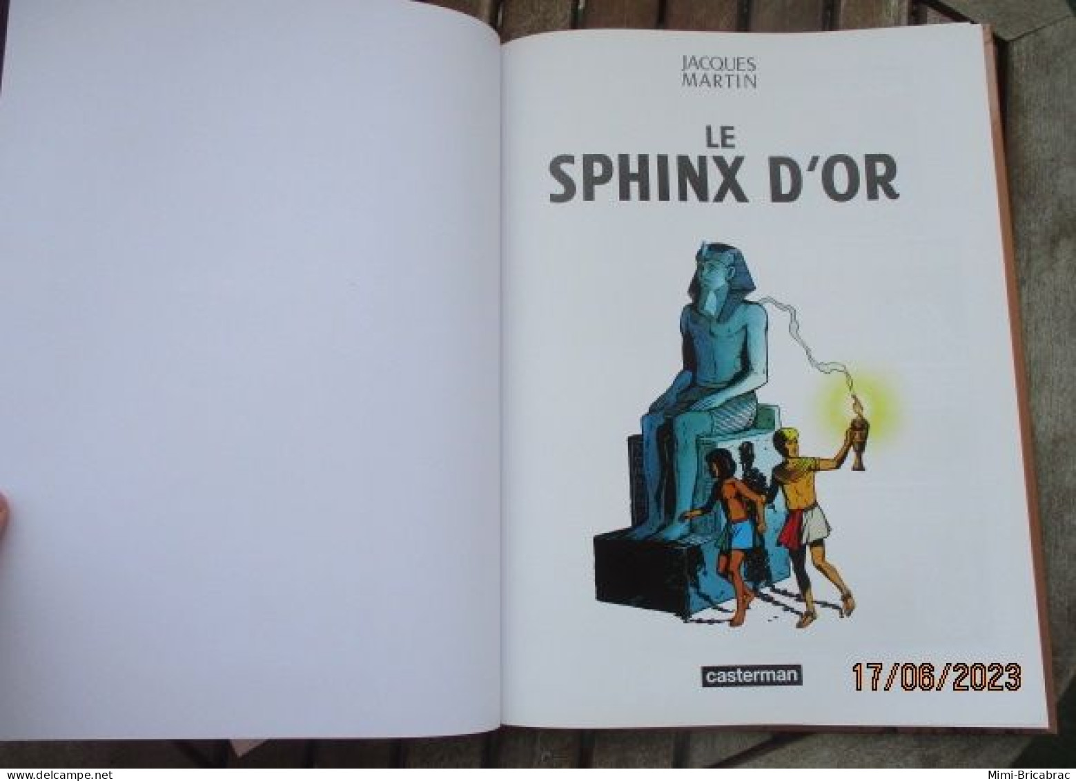 BD518 / BD ALIX / LE SPHINX D'OR En Excellent état , édition De 2012 , Valait 7,99€, Avec Suppl LE MONDE D'ALIX - Alix