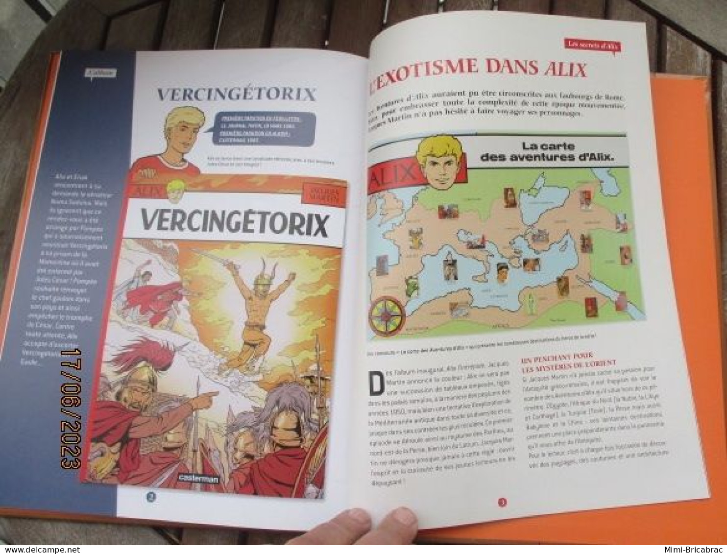 BD518 / BD ALIX / VERCINGETORIX en excellent état , édition de 2012 , valait 7,99€, avec suppl LE MONDE D'ALIX