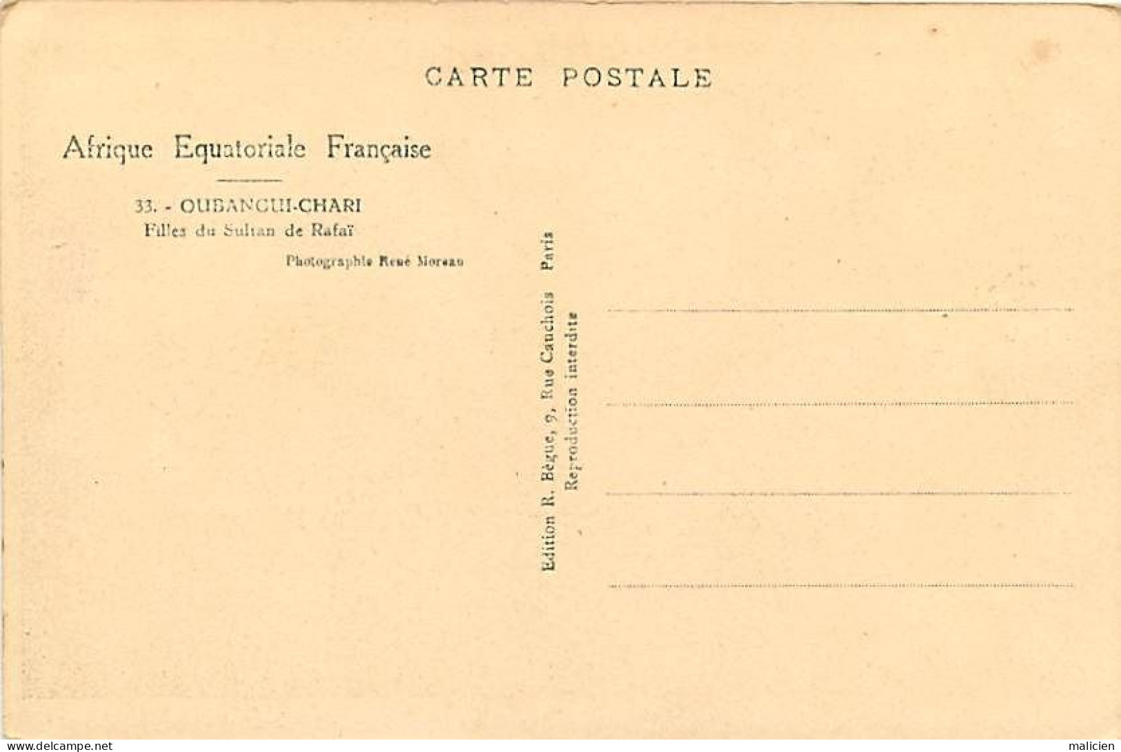 - Pays Div. -ref-DD213- Afrique  Equatoriale - Ouangui Chari - Femmes Du Sultan Rafaï - Ethnologie - - Non Classés