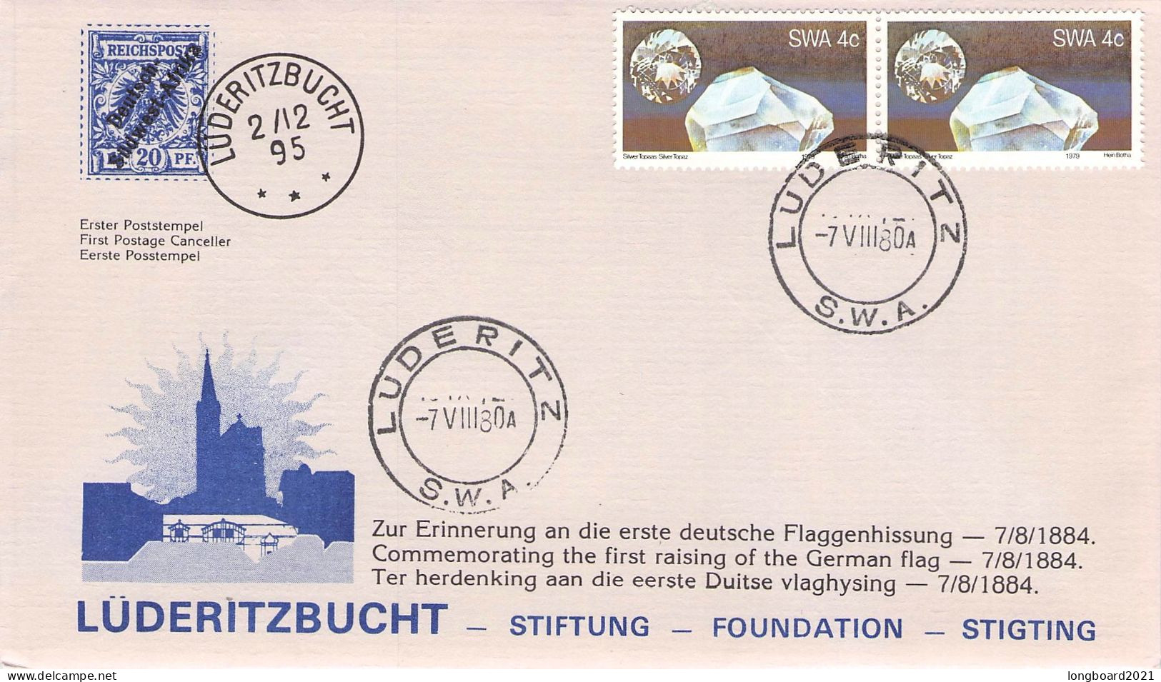 SOUTH WEST AFRICA - LÜDERITZBUCHT 1980  /*24 - Zuidwest-Afrika (1923-1990)