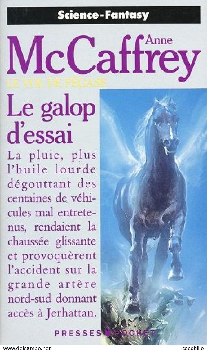 Le Galop D' Essai D' Anne McCaffrey - Presses Pocket Fantasy - N° 5439 - 1991 - Presses Pocket