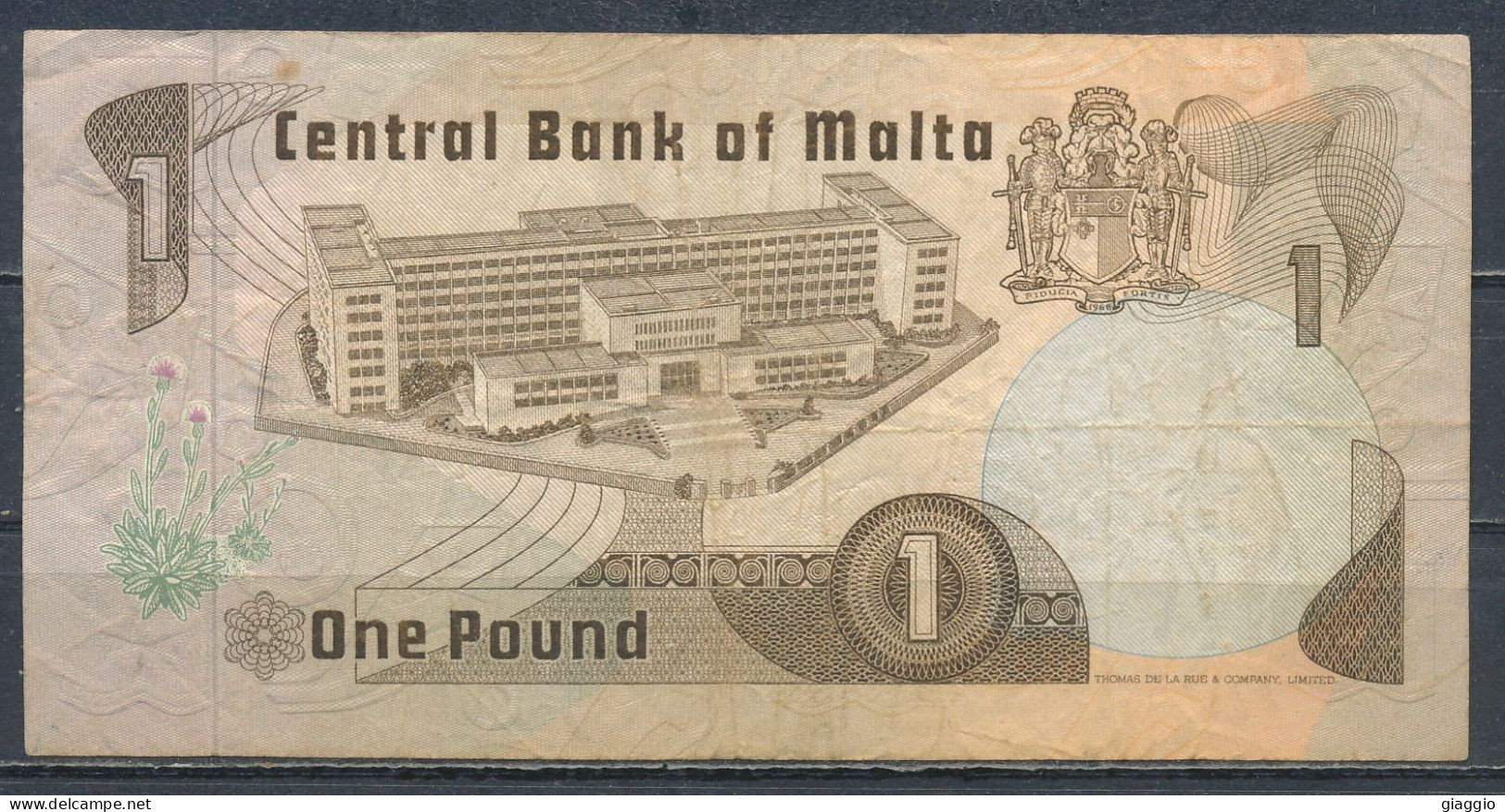 °°° MALTA 1 POUND 1967 °°° - Malte