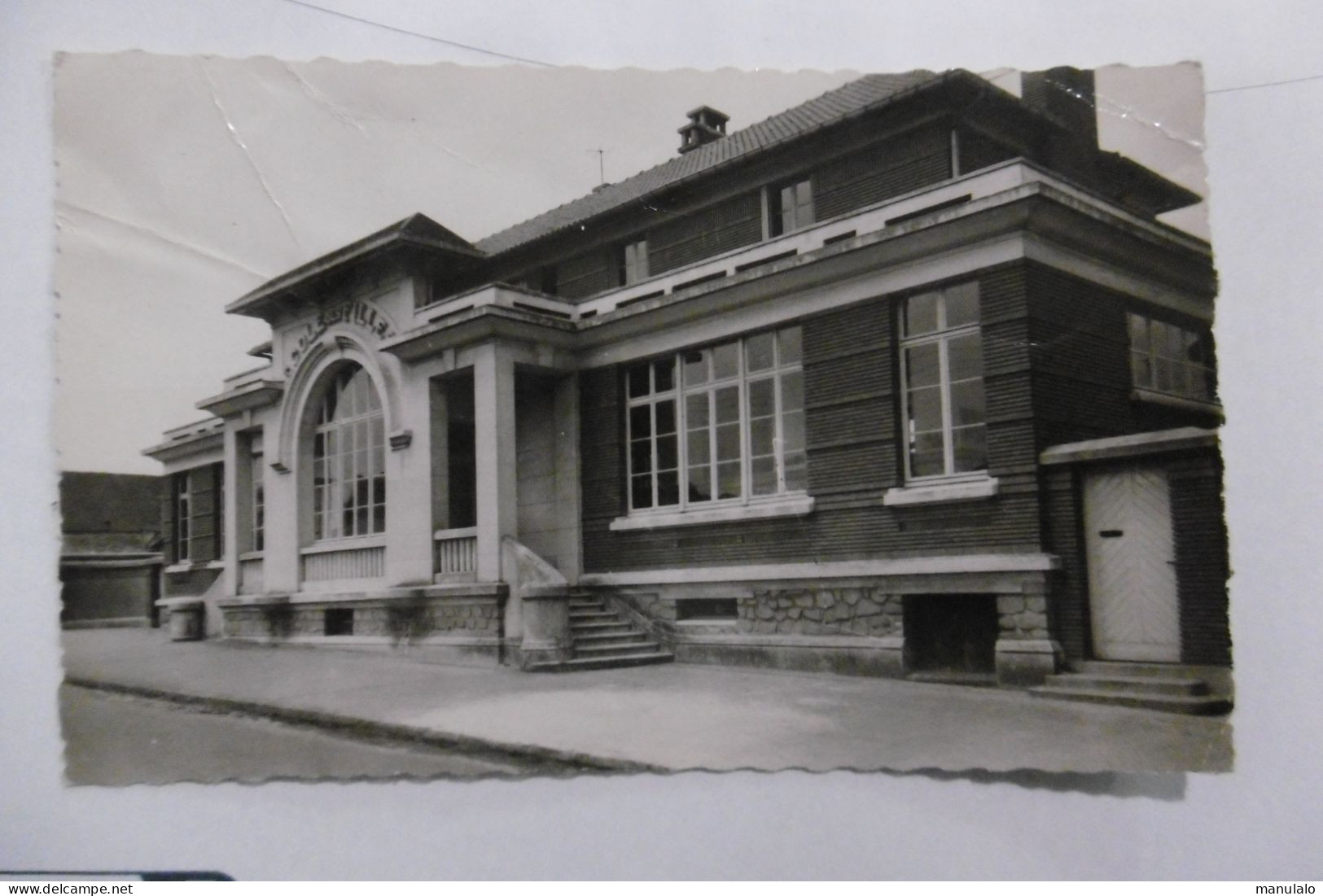 D 95 - Survilliers - L'école Des Filles ( Carte Abimée) - Survilliers