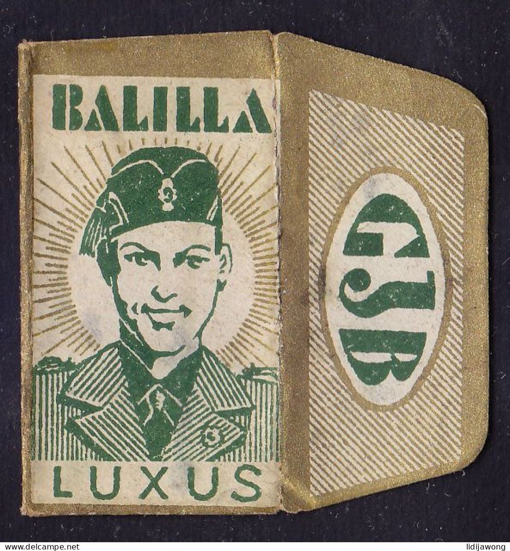 "BALLILA LUXUS" Razor Blade Old Vintage WRAPPER (see Sales Conditions) - Lames De Rasoir