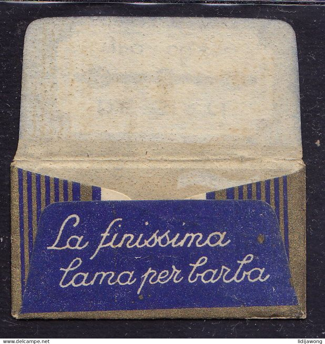 "DE SIATI" Razor Blade Old Vintage WRAPPER (see Sales Conditions) - Lames De Rasoir