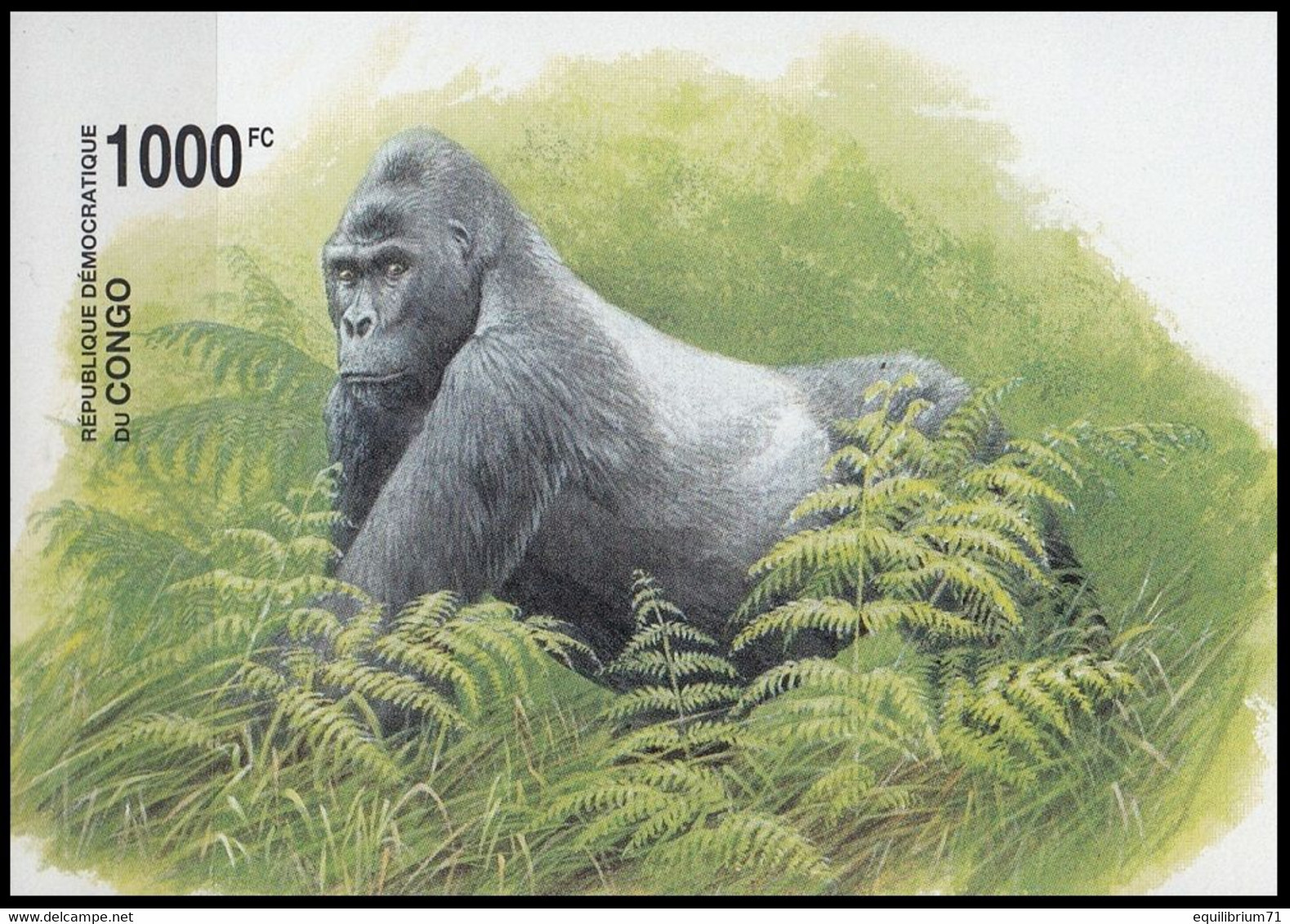 BL207**(2114) ND  - Gorilles / Gorilla's / Gorillas - WWF - CONGO - RDC - Gorillas