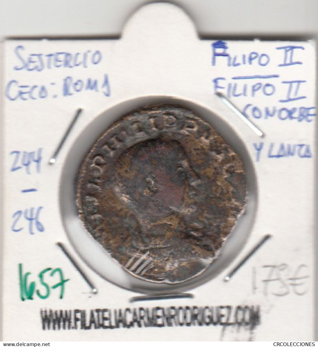 CRE1657 MONEDA ROMANA SESTERCIO VER DESCRIPCION EN FOTO - Andere & Zonder Classificatie