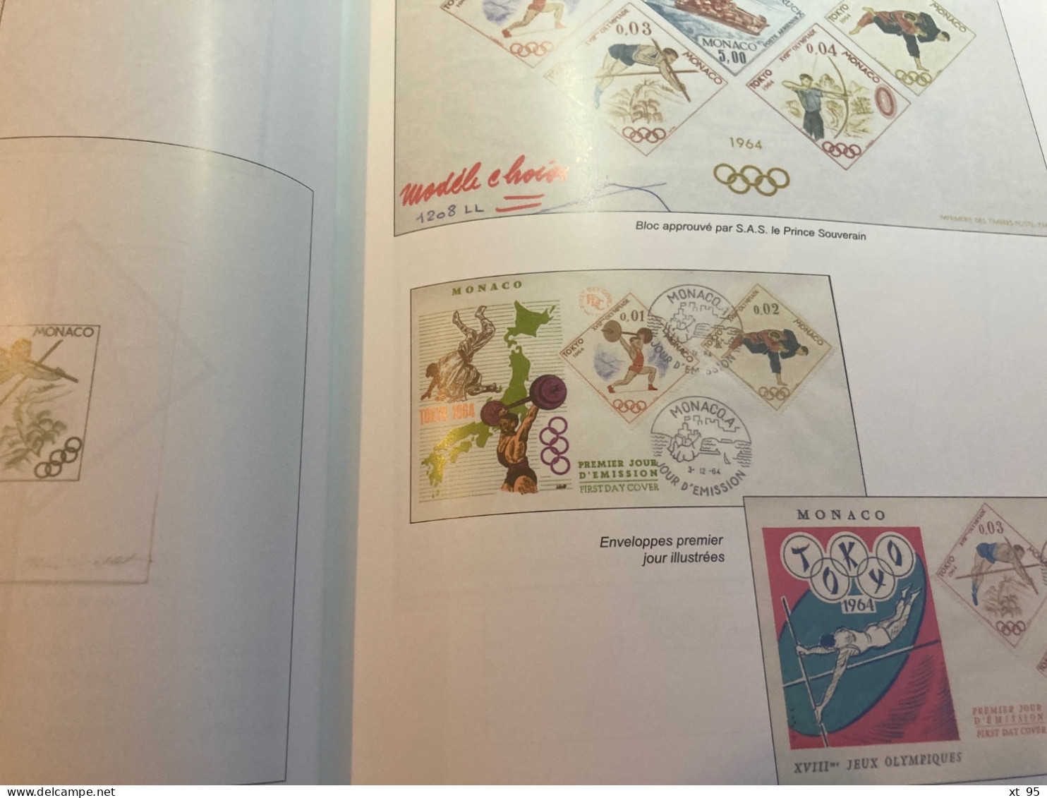 Les Timbres Olympiques De Monaco - 112 Pages - Temas