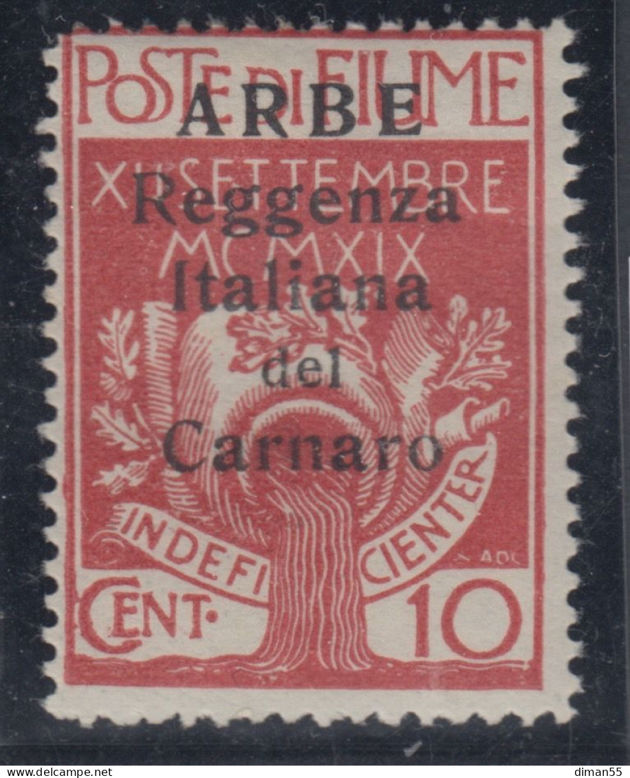 ITALIA - ARBE - Sassone N.6 - MH* - Arbe & Veglia