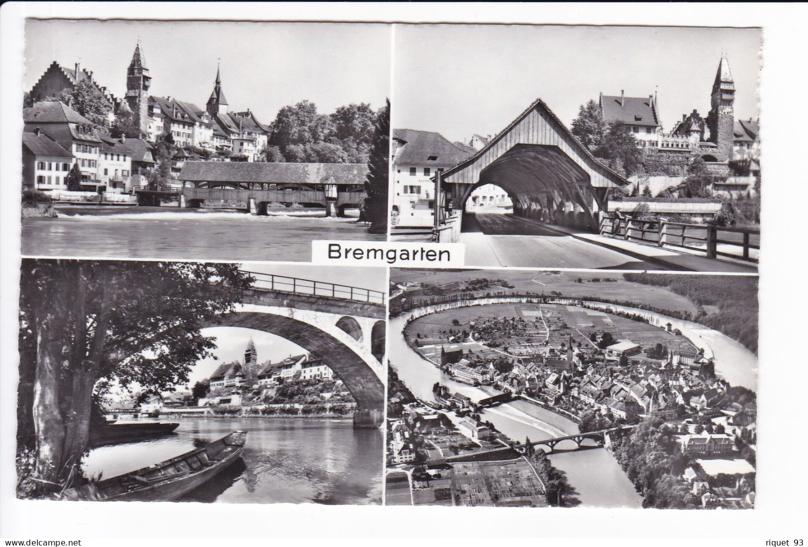 Lot 2 Cp - Bremgarten. 4 Vues Et Bremgarten(pont Couvert) - Bremgarten