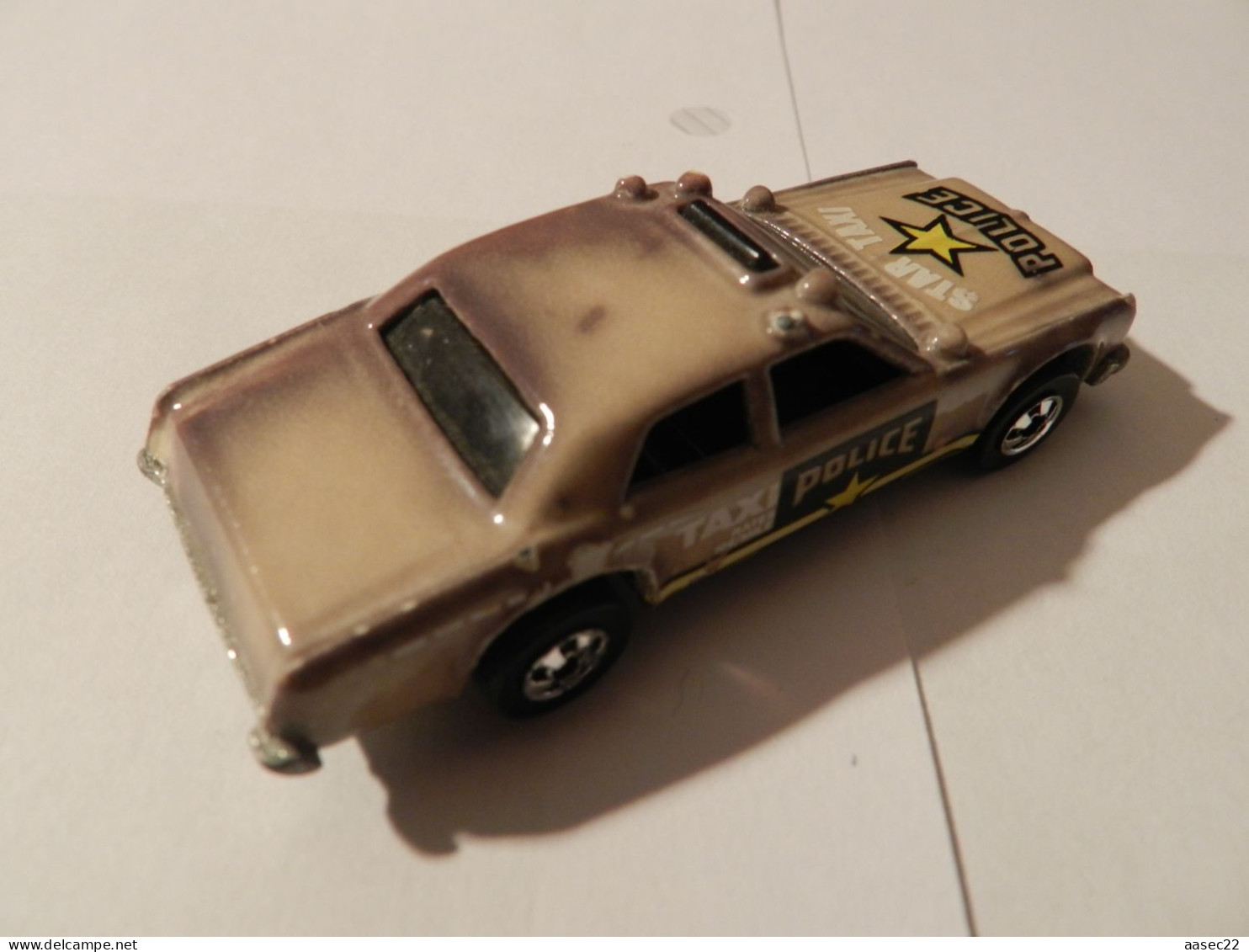 Hotwheels  Star Taxi Police  1977  ***  A013  *** - HotWheels