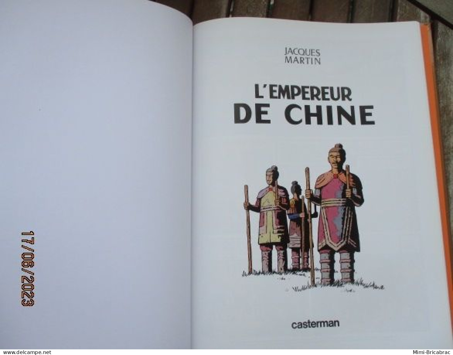 BD518 / BD ALIX / L'EMPEREUR DE CHINE En Excellent état , édition De 2012 , Valait 7,99€, Avec Suppl LE MONDE D'ALIX - Alix