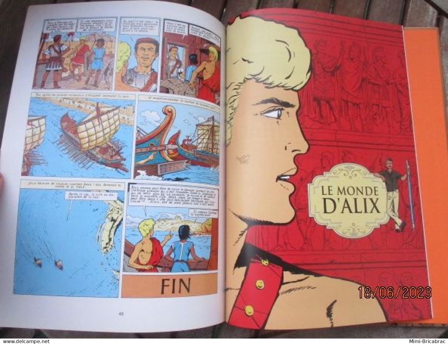 BD2011 / BD ALIX / LE SPECTRE DE CARTHAGE en excellent état , édition de 2012 , valait 7,99€, avec suppl LE MONDE D'ALIX