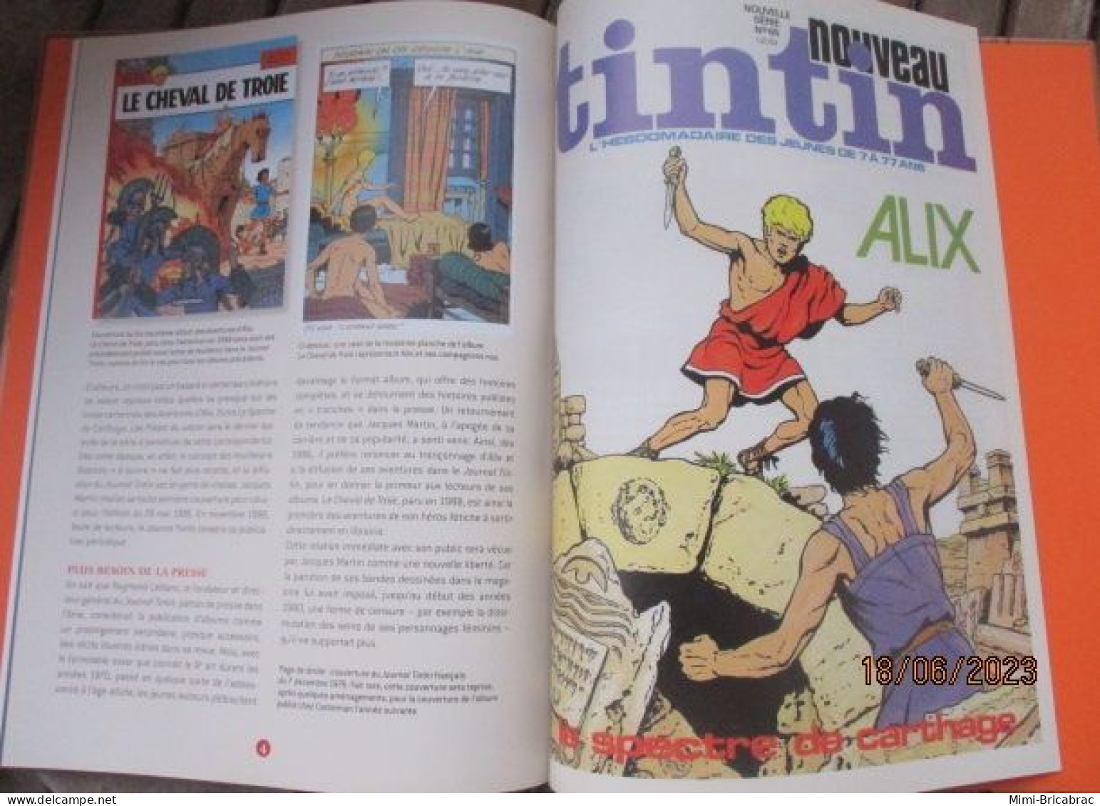 BD2011 / BD ALIX / LE SPECTRE DE CARTHAGE en excellent état , édition de 2012 , valait 7,99€, avec suppl LE MONDE D'ALIX