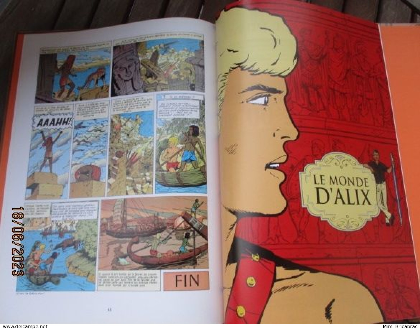 BD2011 / BD ALIX / LE PRINCE DU NIL  en excellent état , édition de 2012 , valait 7,99€, avec suppl LE MONDE D'ALIX