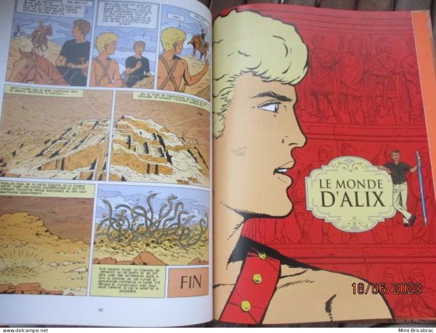 BD2011 / BD ALIX / LA TOUR DE BABEL  en excellent état , édition de 2012 , valait 7,99€, avec suppl LE MONDE D'ALIX