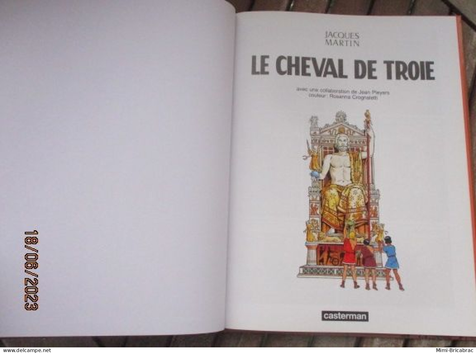 BD2011 / BD ALIX / LE CHEVAL DE TROIE  En Excellent état , édition De 2012 , Valait 7,99€, Avec Suppl LE MONDE D'ALIX - Alix