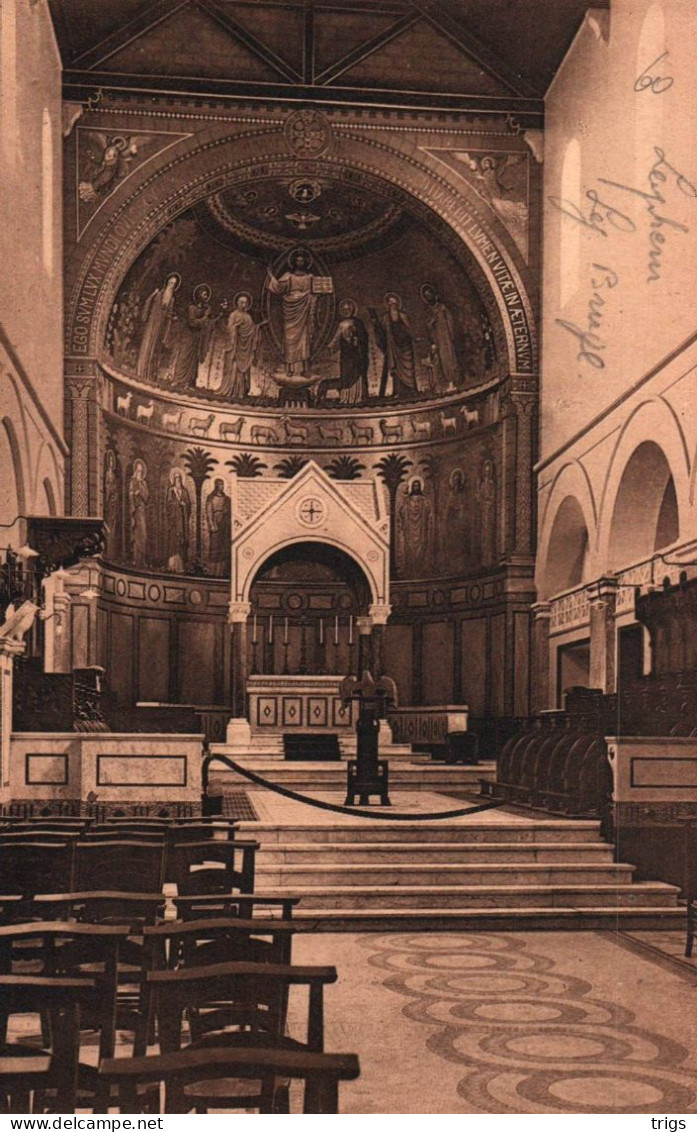 Lophem Lez Bruges (Abbaye De St. André) - Intérieur De L'Église Abbatiale - Zedelgem