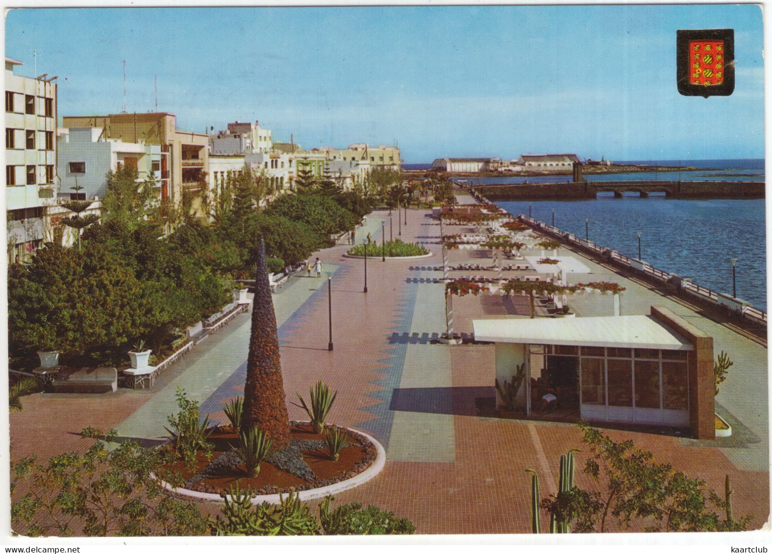 Lanzarote - Arrecife : Paseo Maritimo - (Islas Canarias, Espana/Spain) - Lanzarote